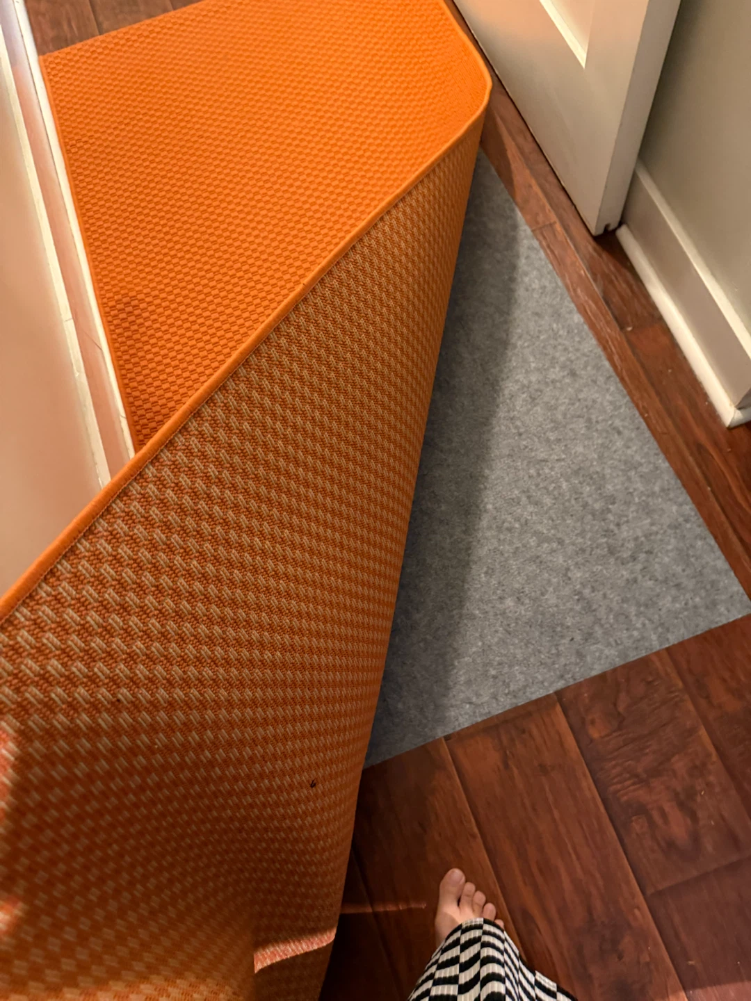 Orange Runner Mat - photo 2