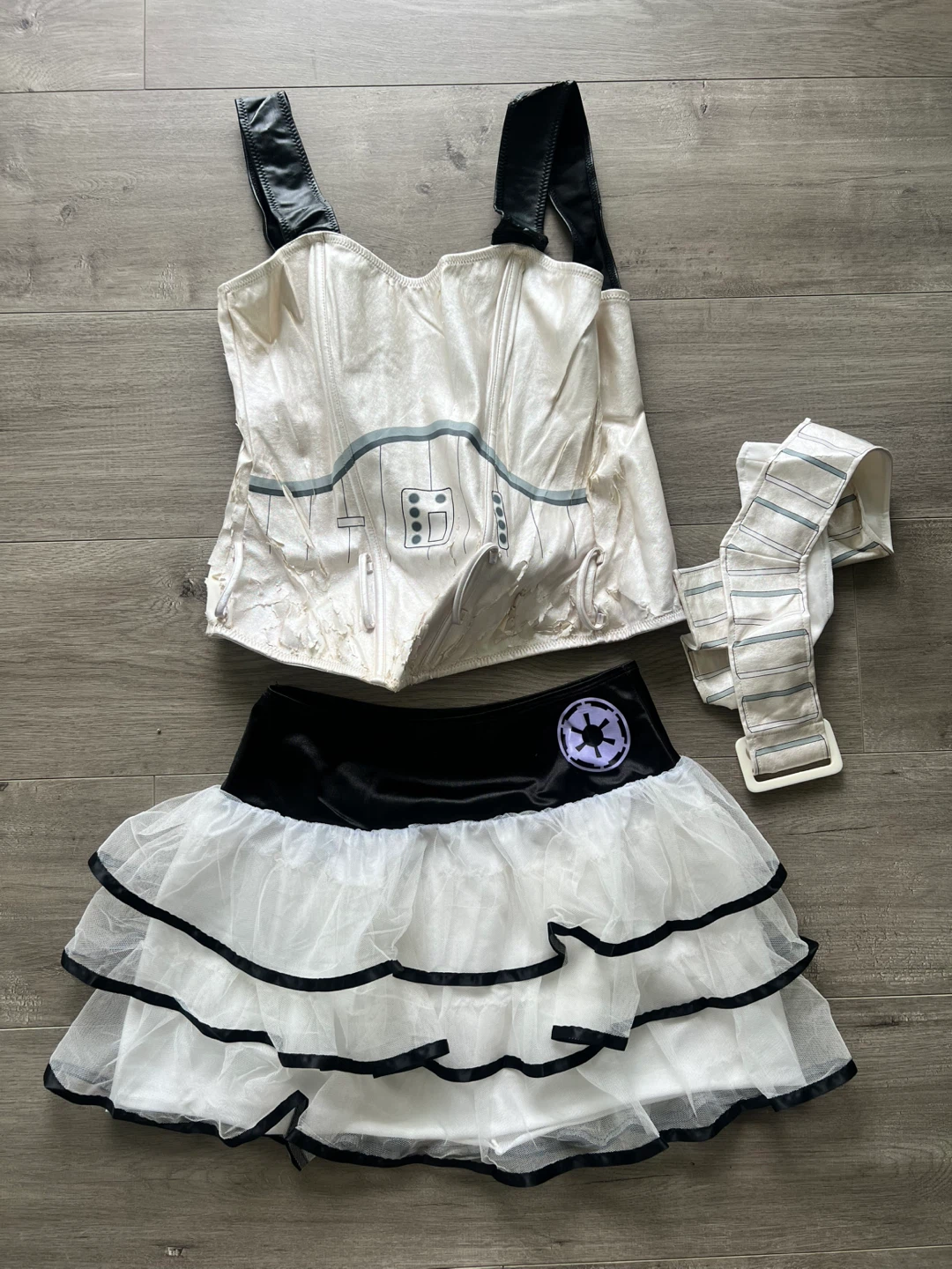 Star Wars Stormtrooper Tut Tut Skirt + free corset and belt