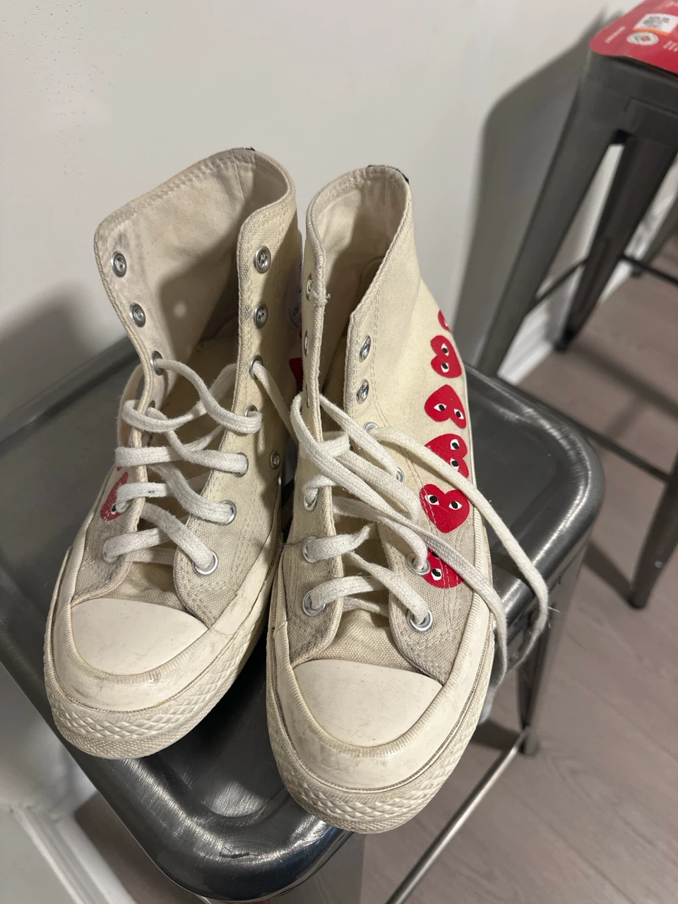 Converse x Comme des Garçons Chuck Taylor High Tops