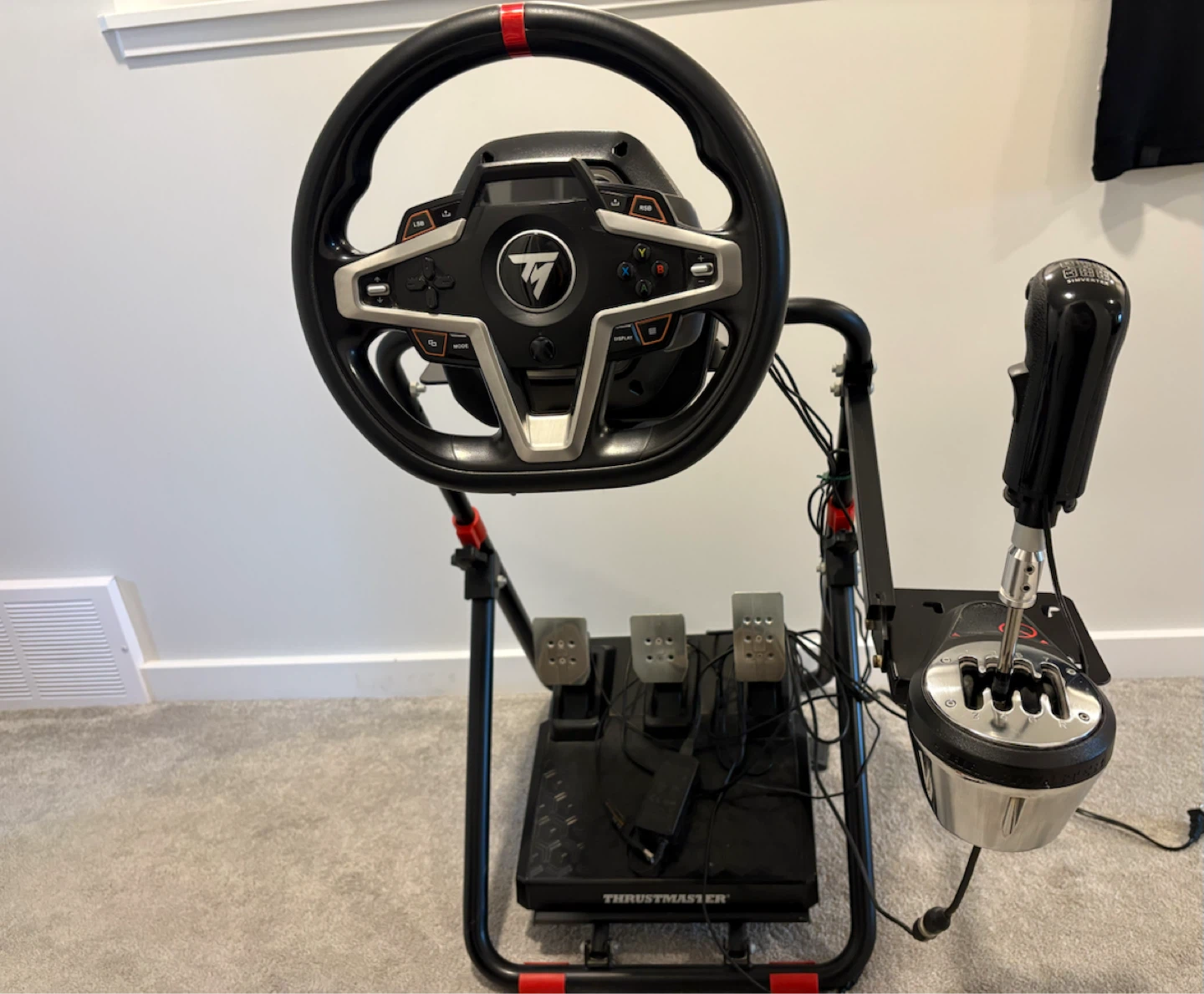 Thrustmaster Racing Wheel, Pedals, and Shifter