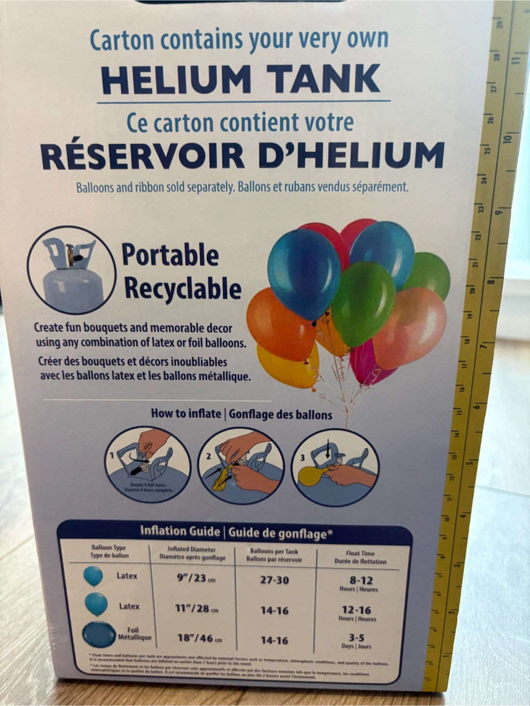 AiRise Helium Tank