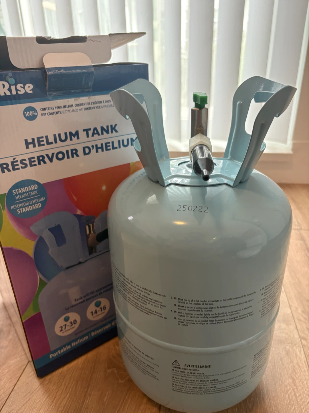 AiRise Helium Tank - photo 2