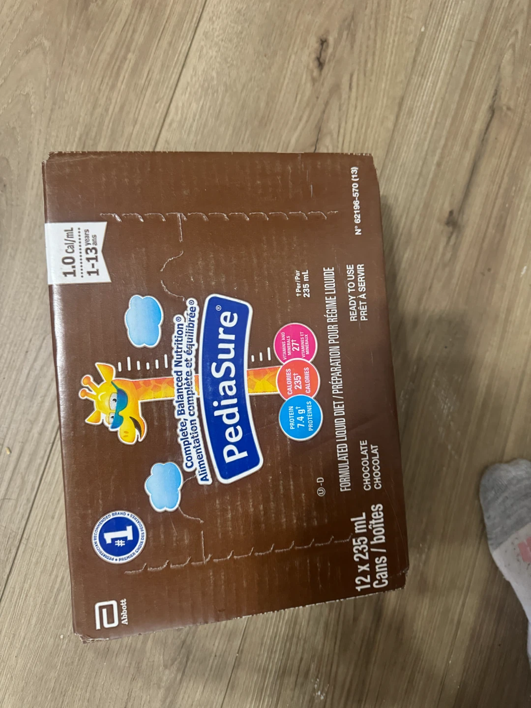 Chocolate flavoured pediasure new case - photo 2