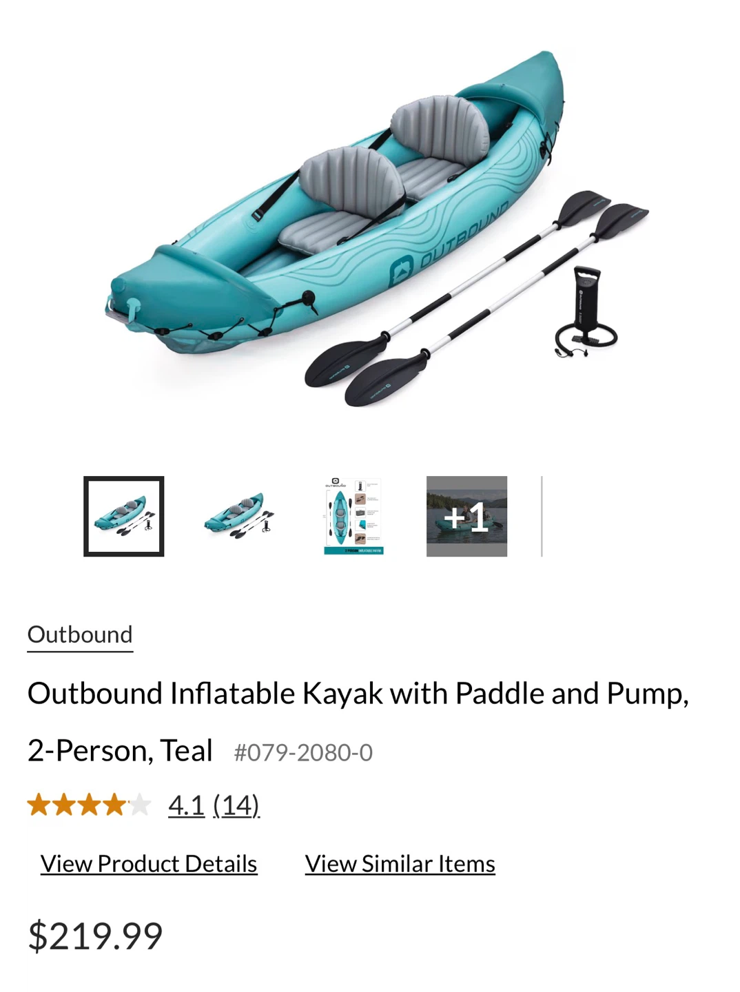 2-Person Inflatable Kayak