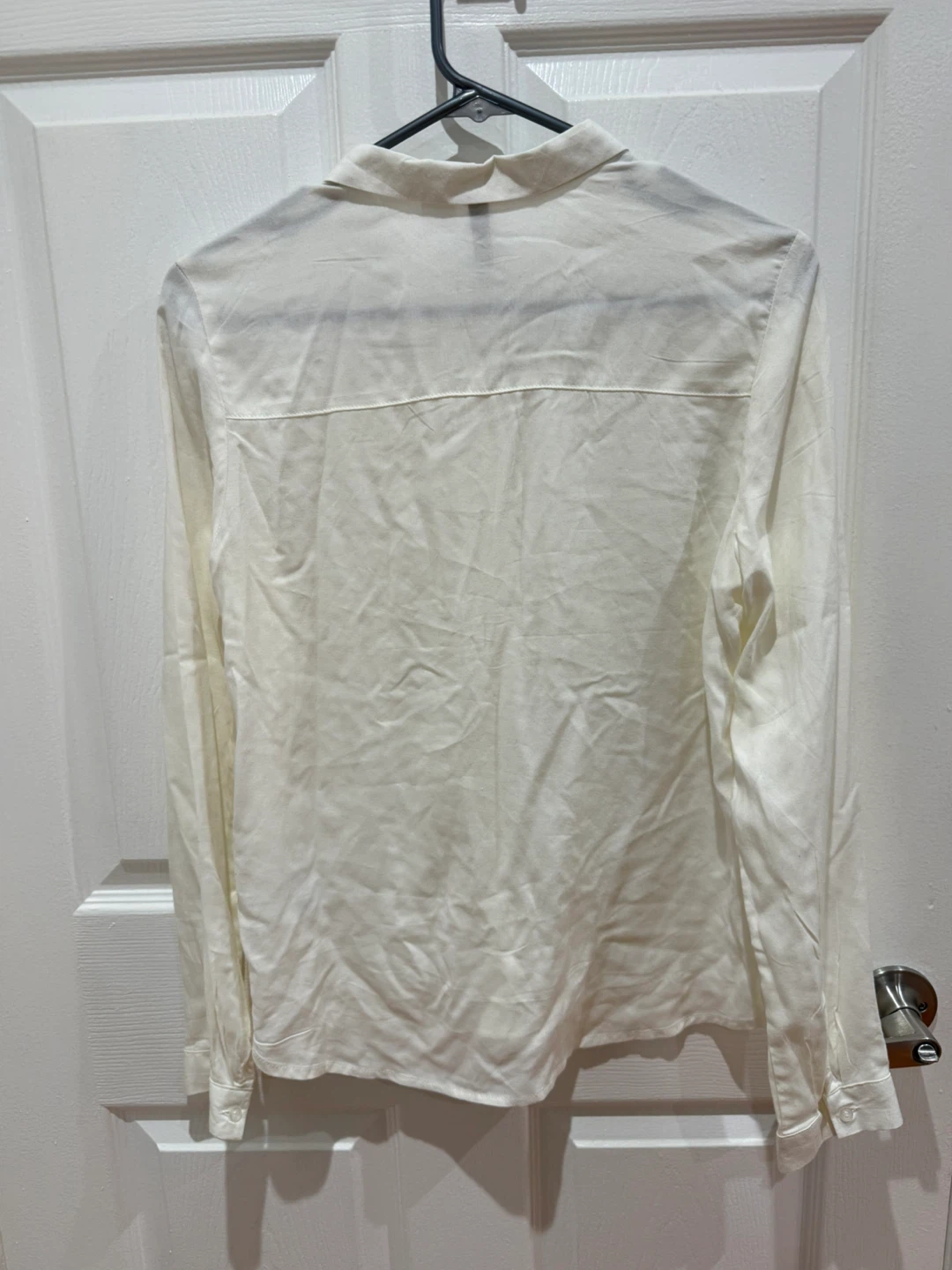 H&M White Button-Up Shirt - photo 2