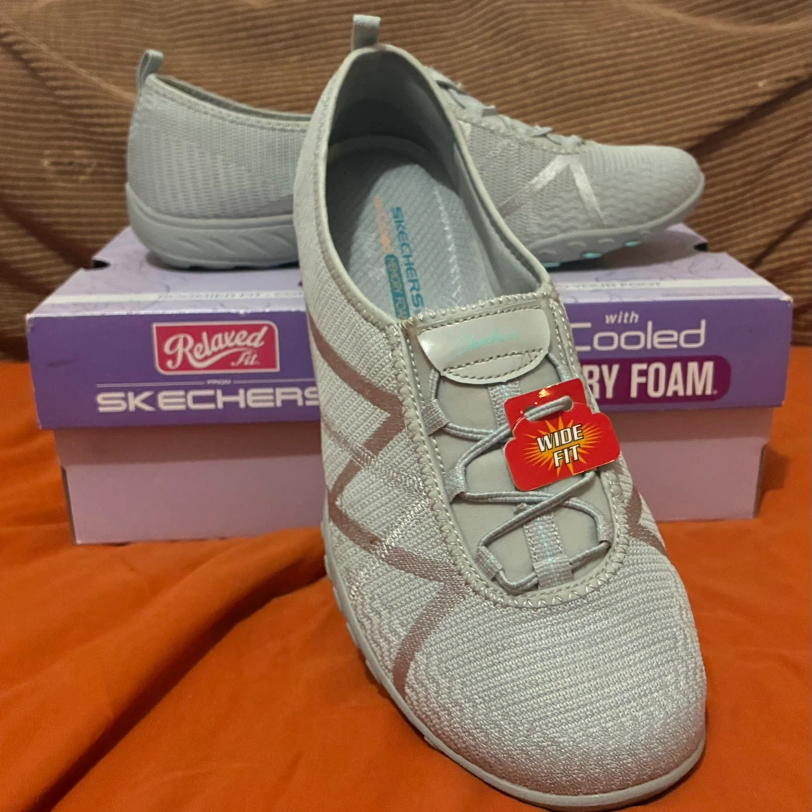 Breathe Easy A-Look Flats Casual Shoes W’s 11 (wide)