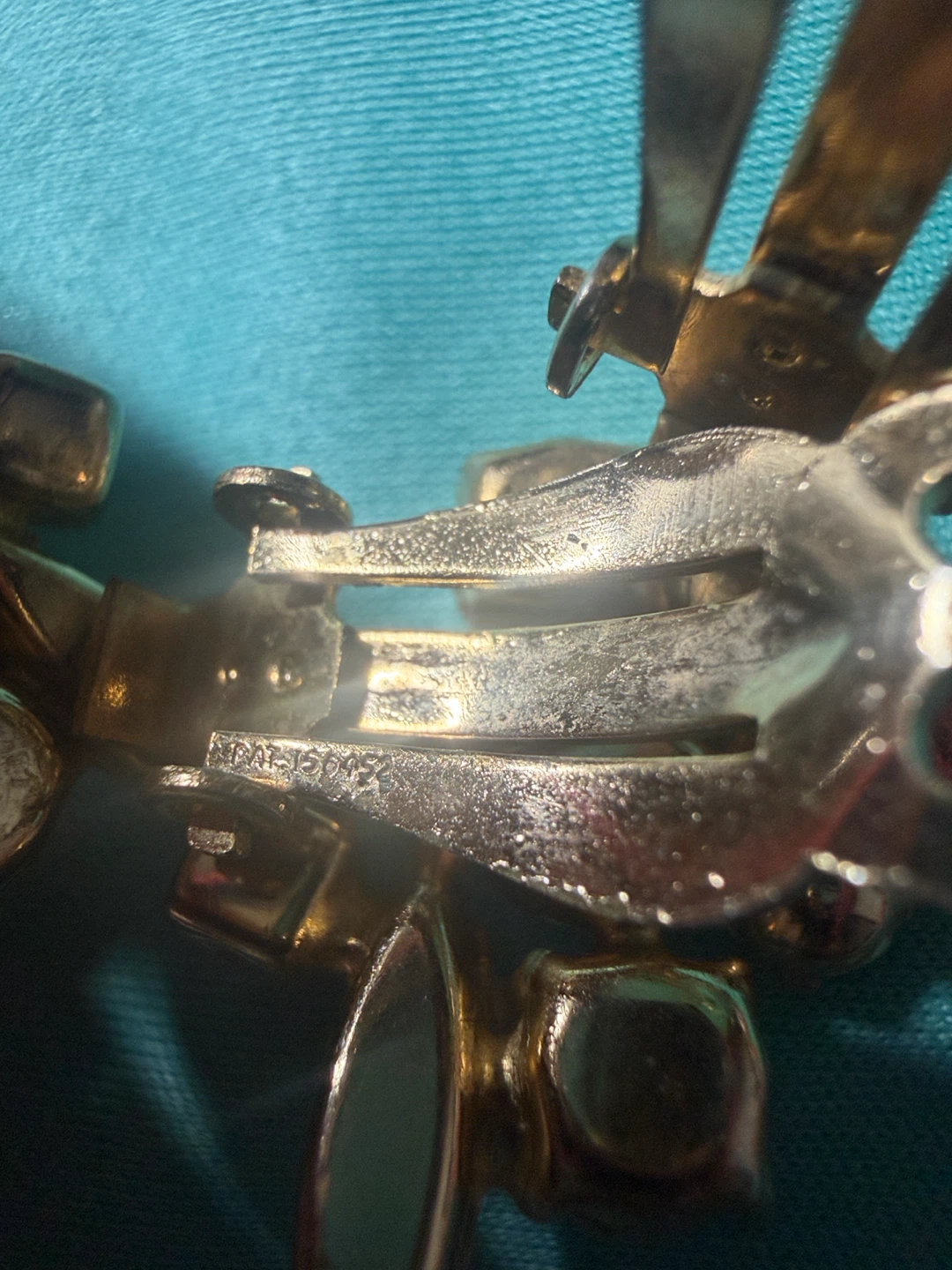 Sparkling Aurora Borealis (AB) crystals Clip-On Earrings - photo 5