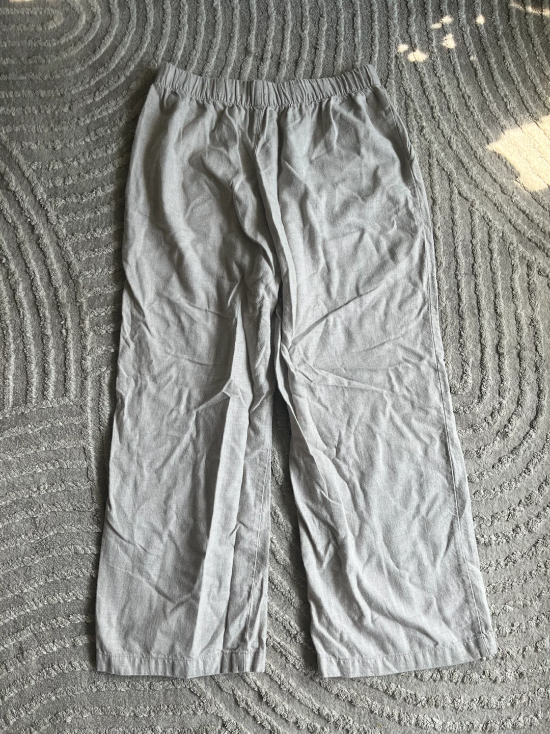 Uniqlo Beige Cotton Pants