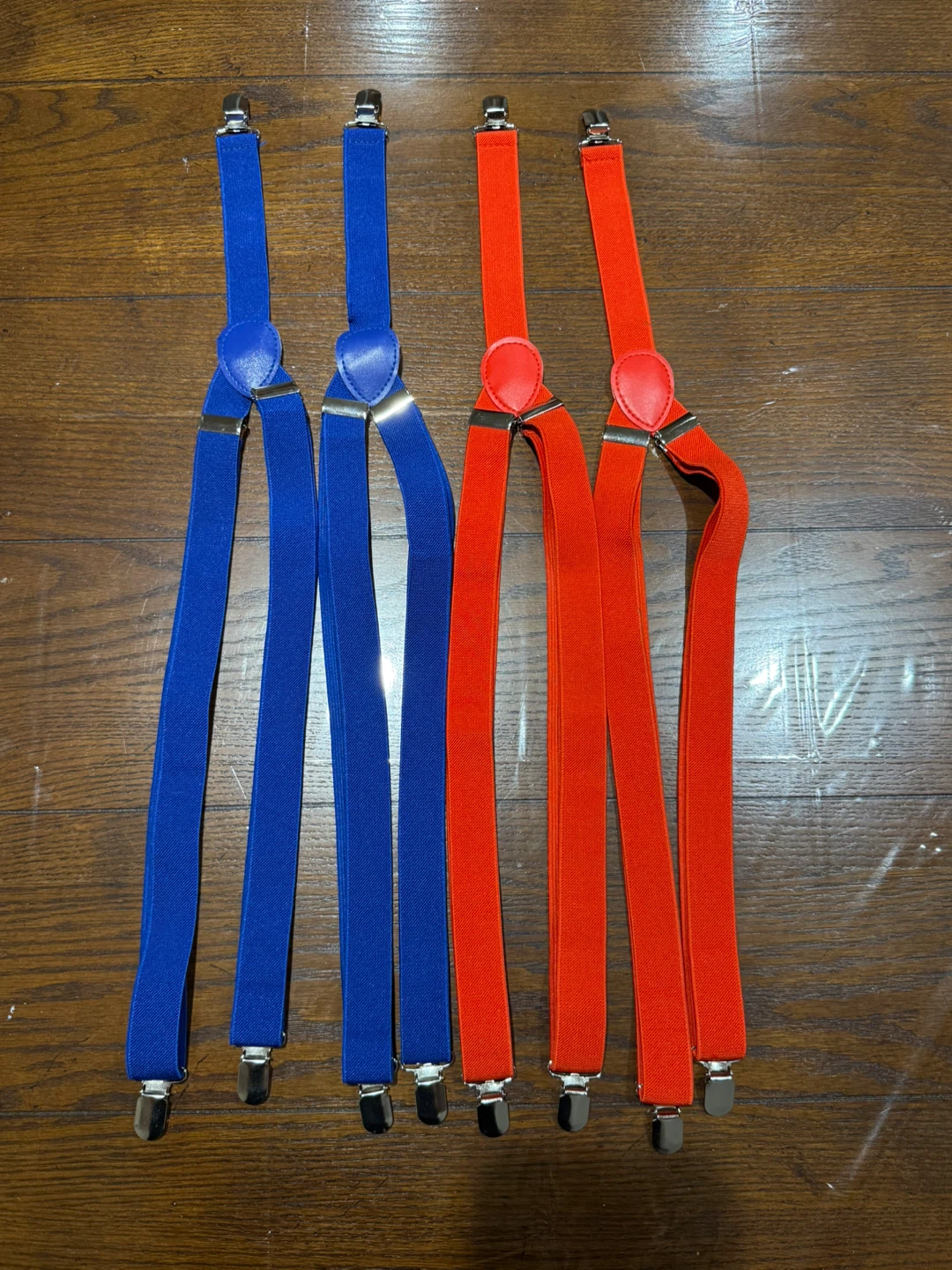 Blue and Red Suspenders - Set of 2 - photo 2