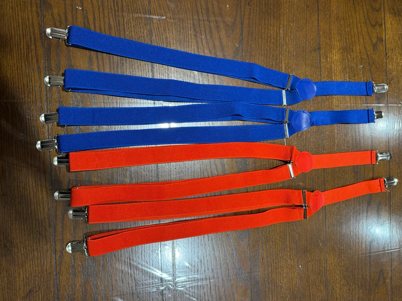 Blue and Red Suspenders - Set of 2 - photo 3