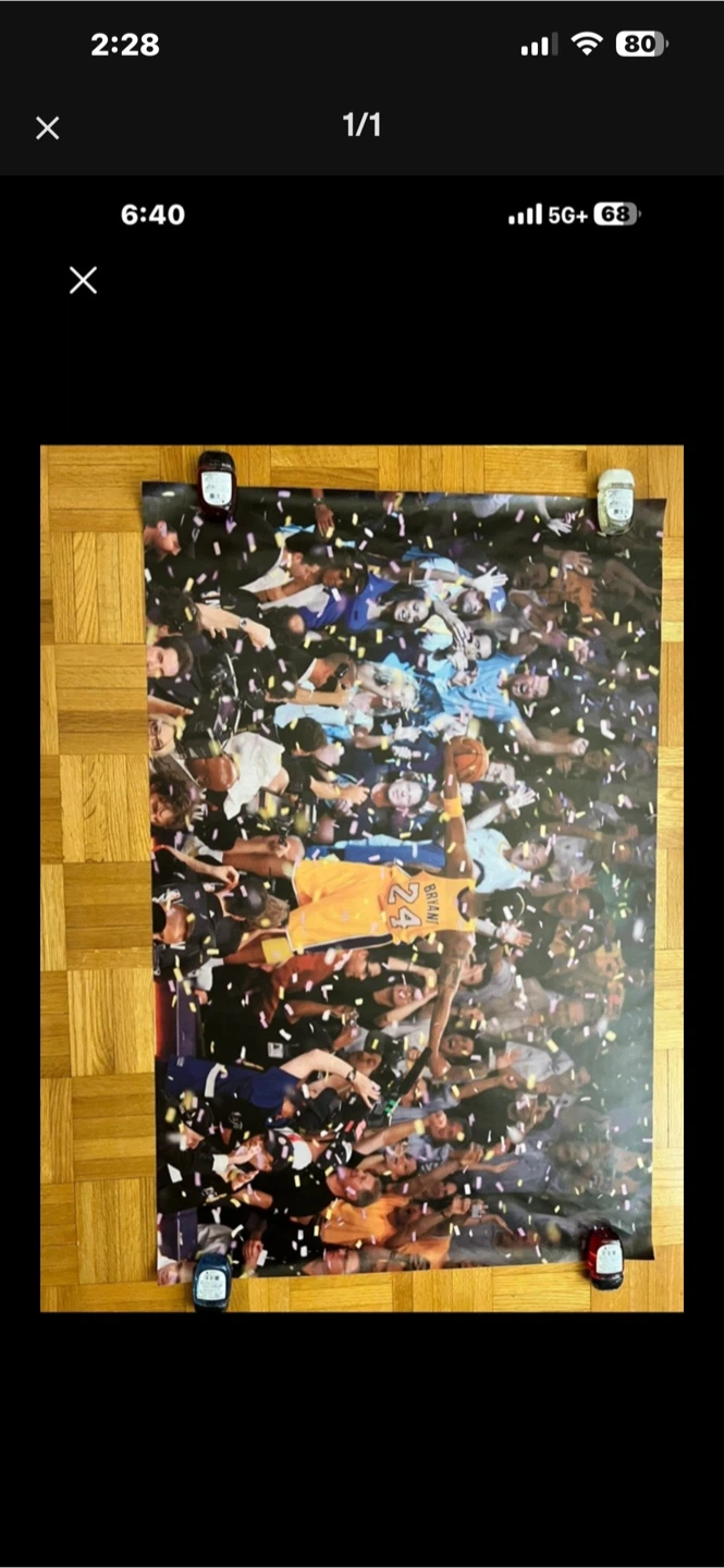 Kobe Bryant Lakers Poster