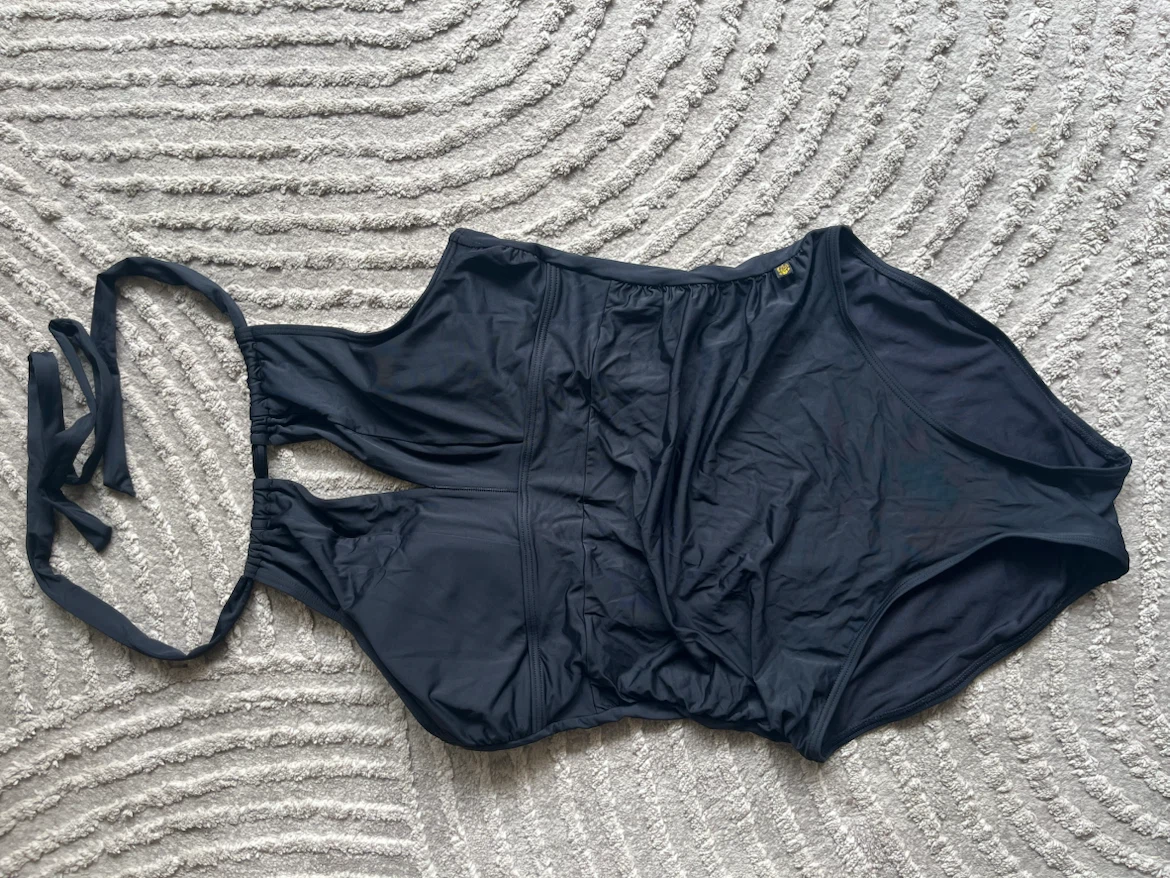 Aquarose Black One-Piece Swimsuit