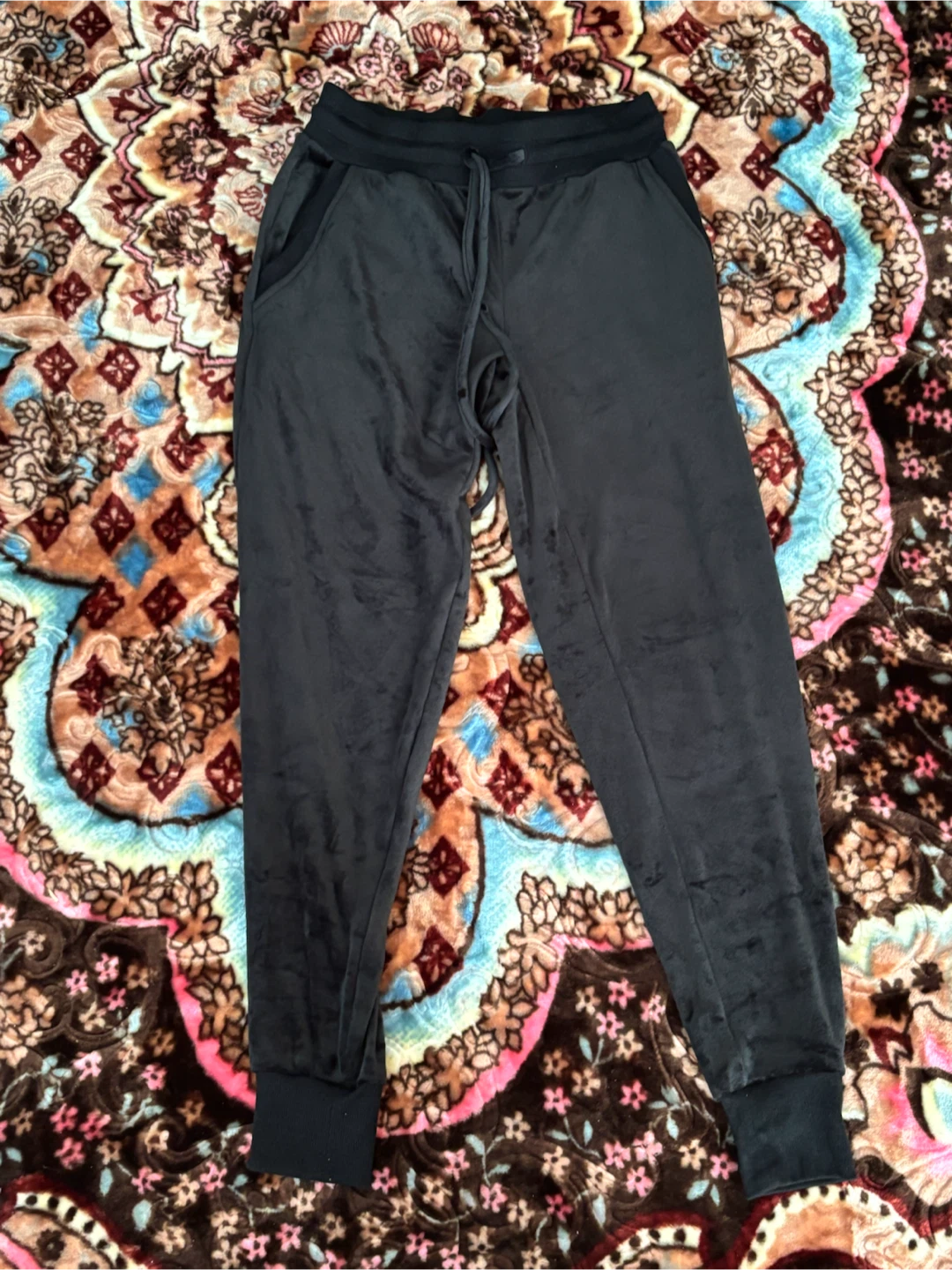 Black Bow Black Joggers
