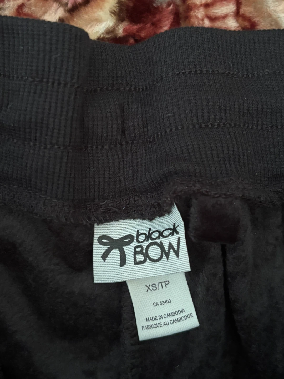 Black Bow Black Joggers - photo 2