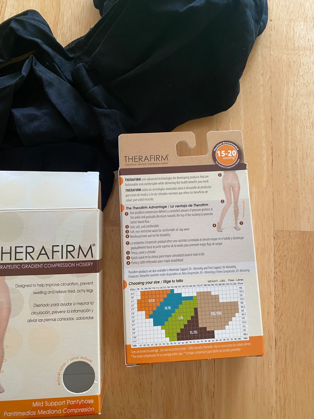 NEW! Therafirm Compression Pantyhose XXL - photo 4