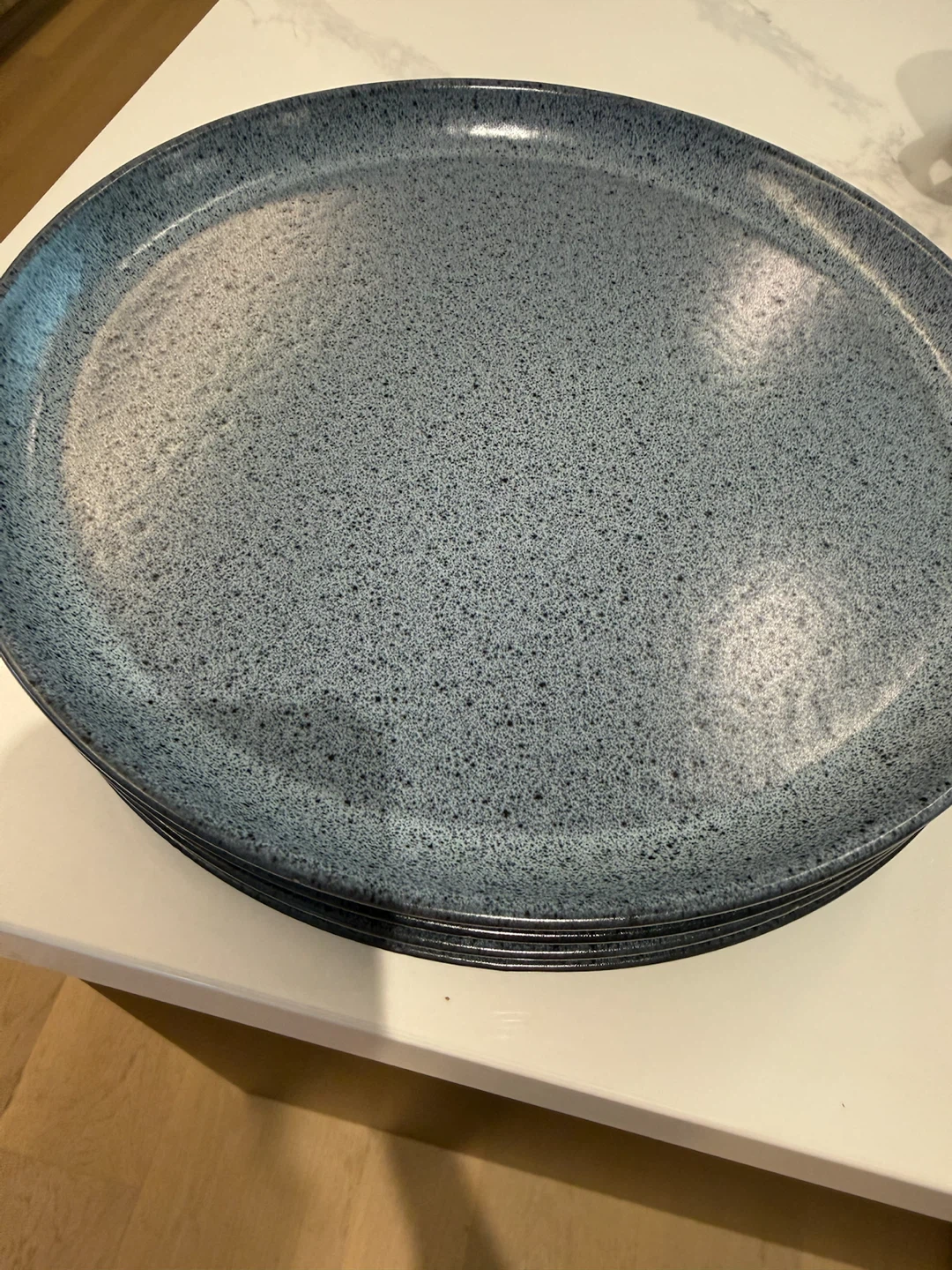 Nometrends Speckled Blue Dinnerware Set - photo 4