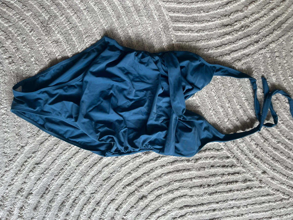 Blue One-Piece Swimsuit