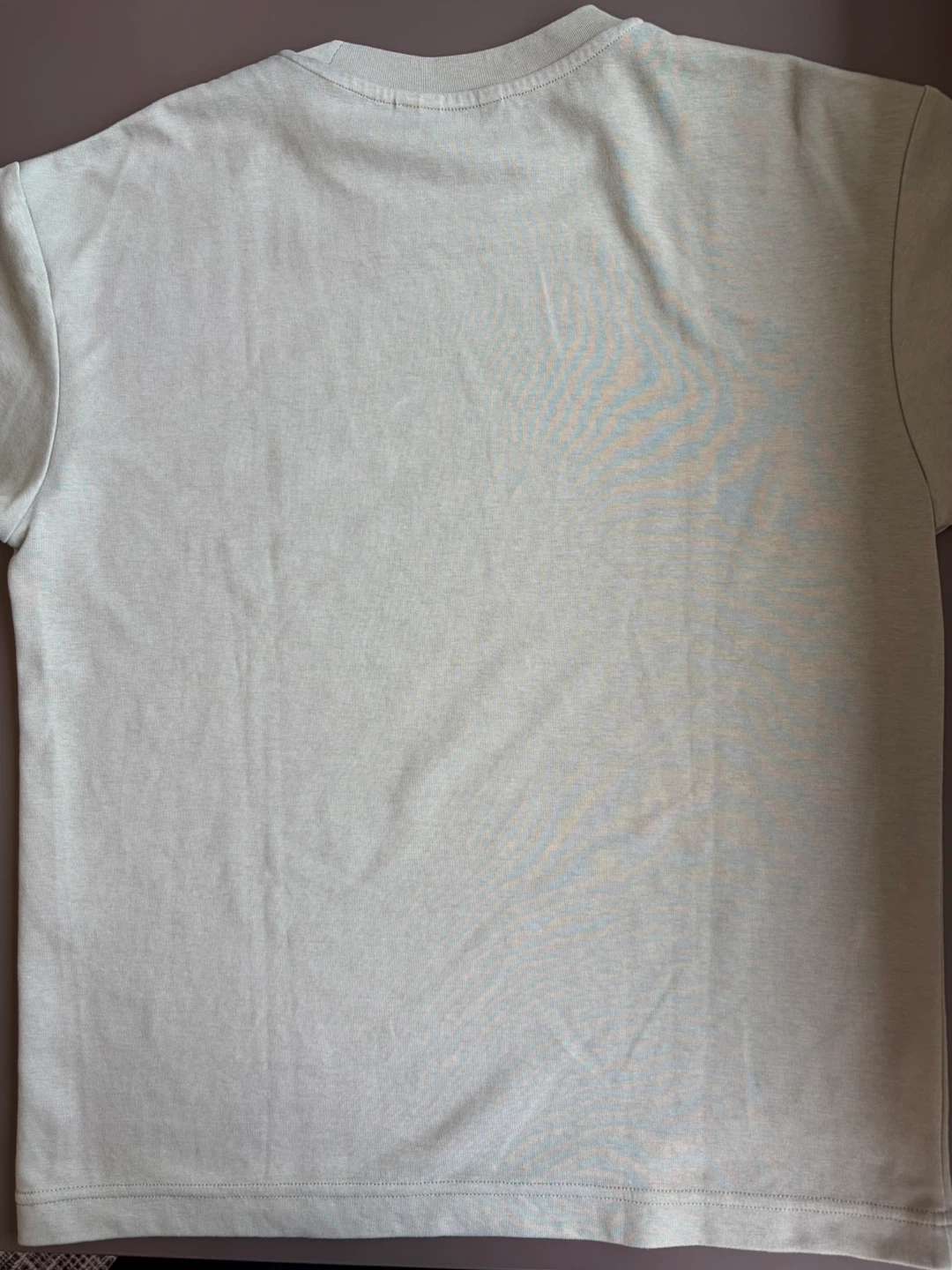 Uniqlo U AIRism T-Shirt - Sage Green - photo 4