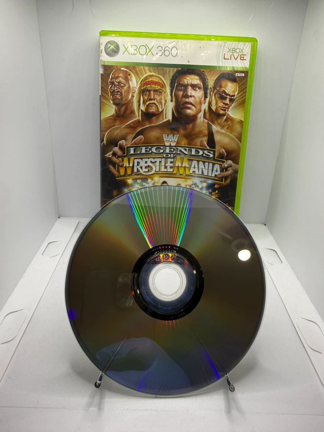 WWE Legends of Wrestlemania CIB Xbox 360