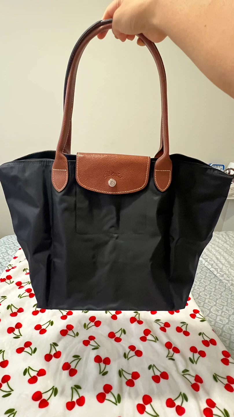 Large black tote bag