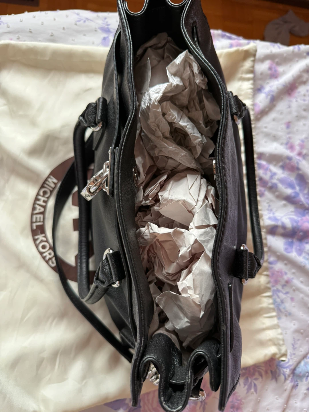 Michael Kors Hamilton Black Tote Bag - photo 2