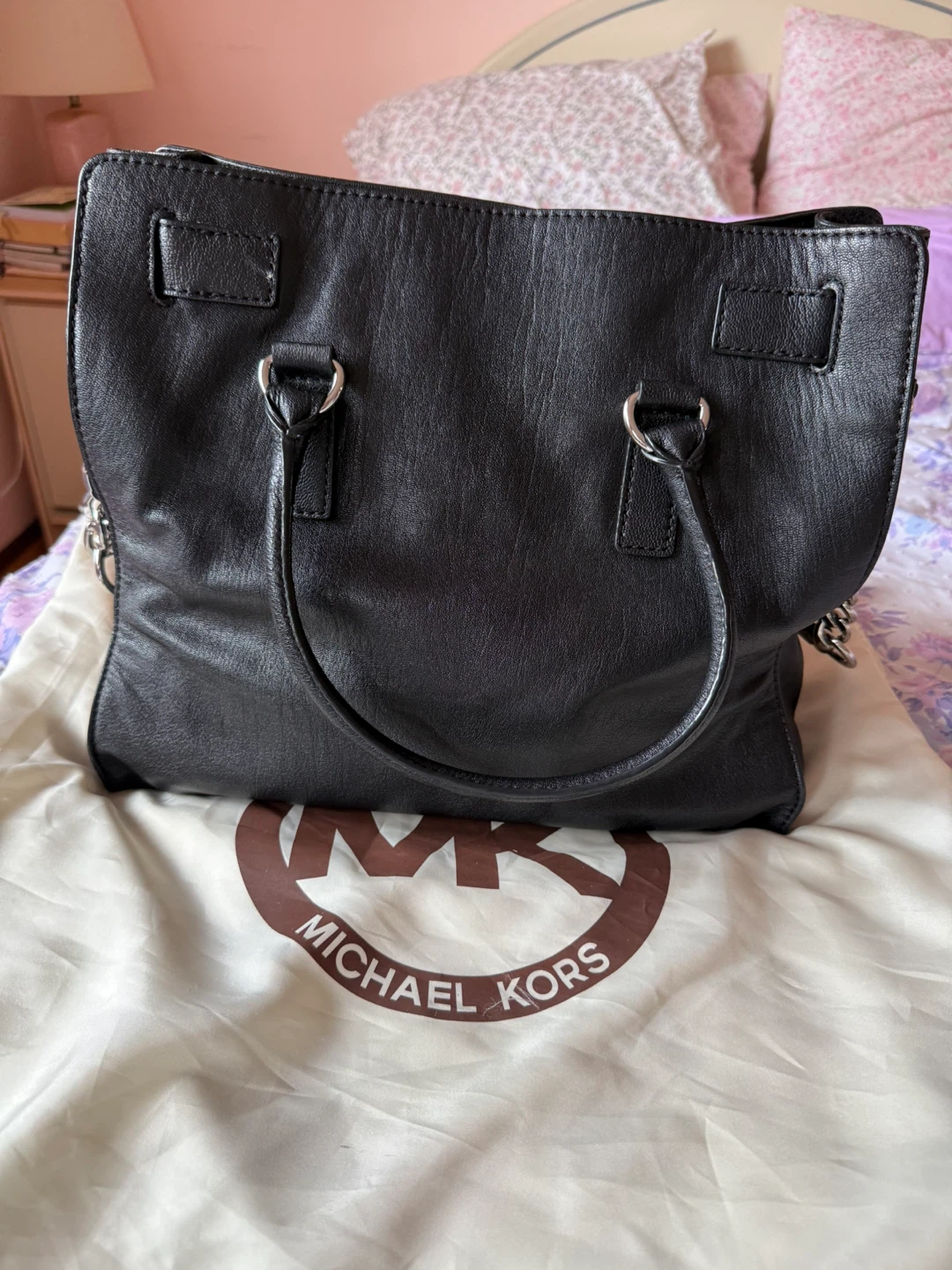 Michael Kors Hamilton Black Tote Bag - photo 4