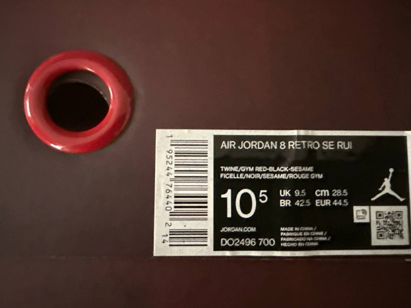 Air Jordan 8 Retro SE Rui Hachimura Size 10.5 - photo 4