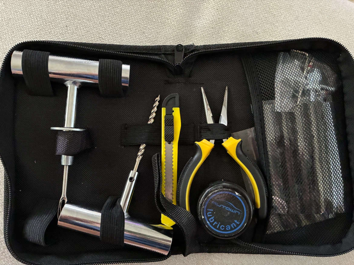 MOVING SALE: 31-Piece Tire Repair Kit with Plugs