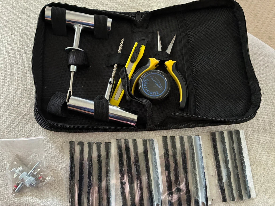 MOVING SALE: 31-Piece Tire Repair Kit with Plugs - photo 2