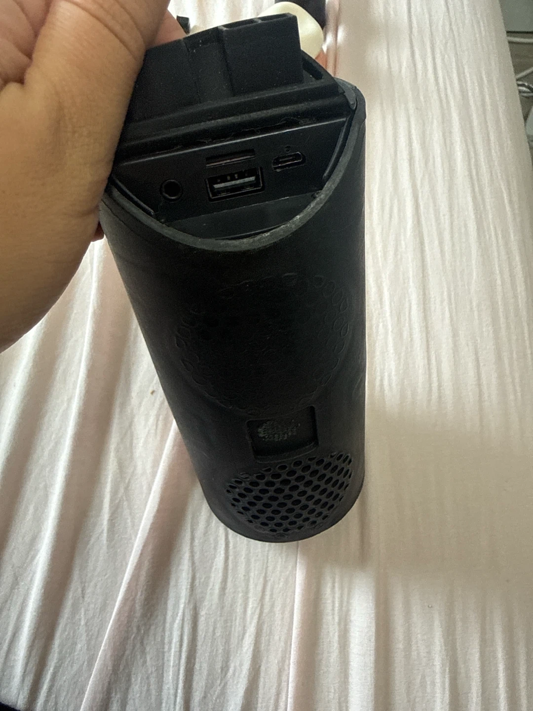 Black Portable Bluetooth Speaker - photo 2