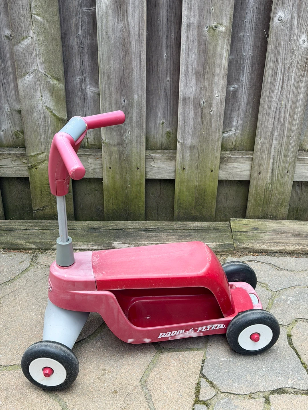 Radio Flyer Scoot to Scooter 4-Wheel Sit-On Scooter for Toddlers - photo 2
