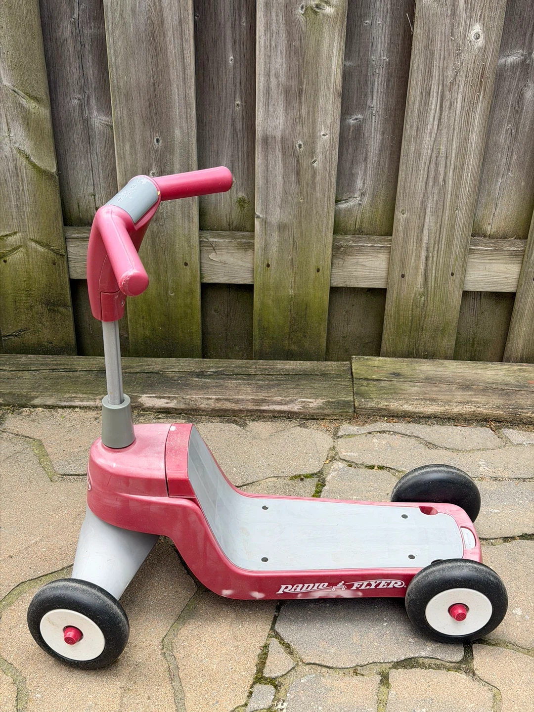 Radio Flyer Scoot to Scooter 4-Wheel Sit-On Scooter for Toddlers - photo 3