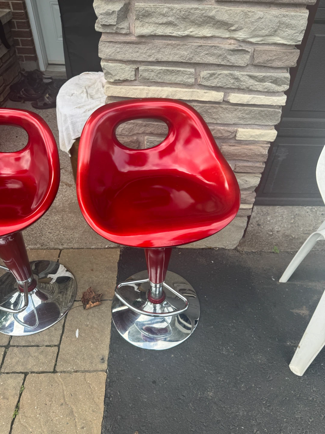 Red Modern Bar Stools