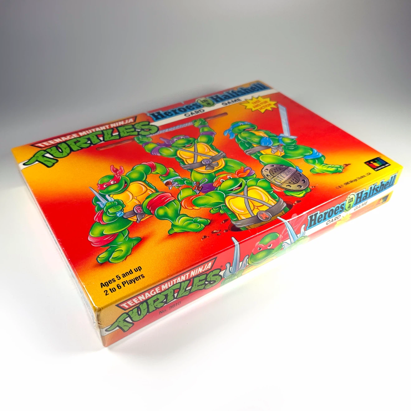 SEALED Vintage 1990 TMNT Card Game - photo 2