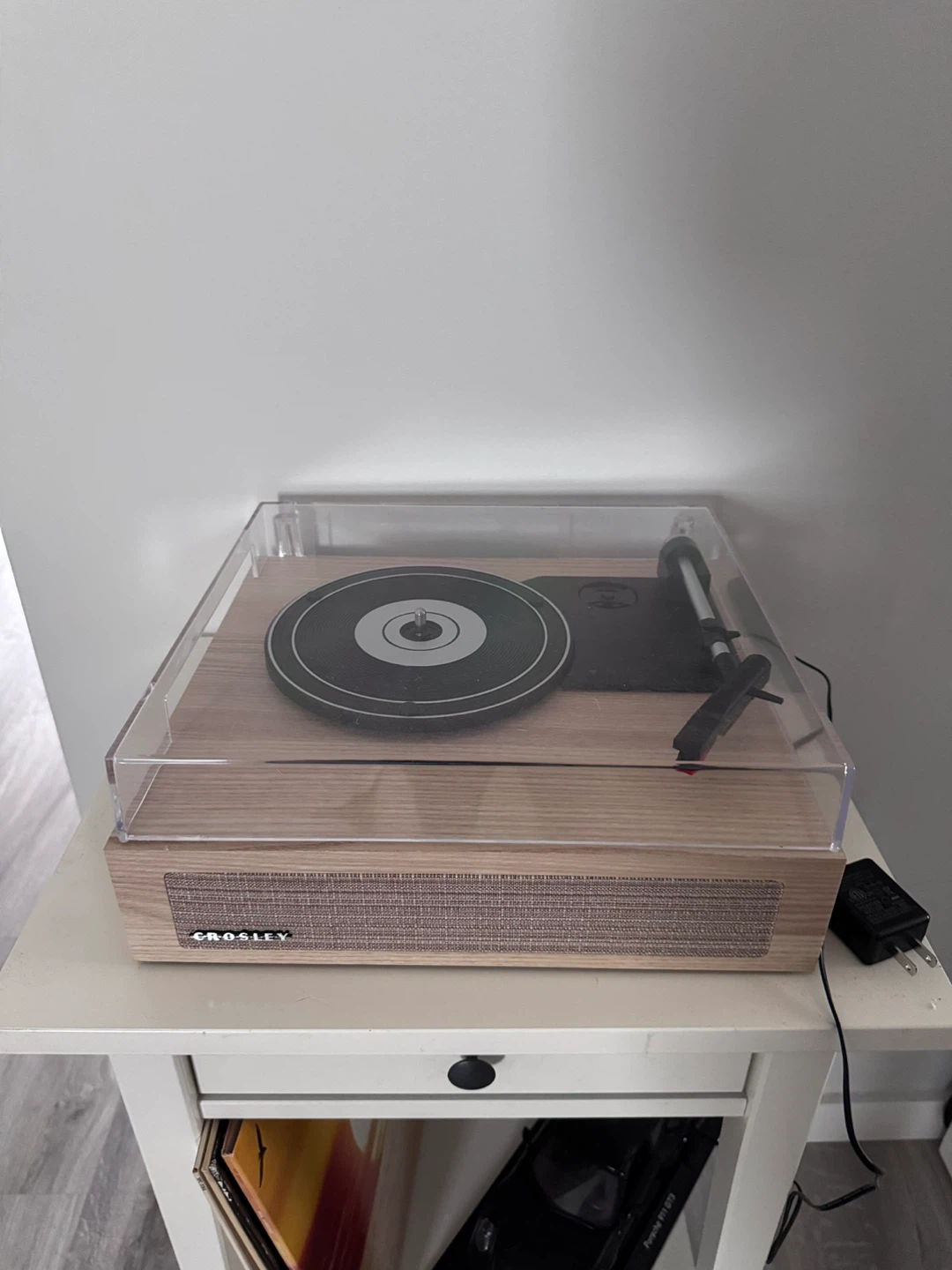 Crosley CR6042A-NA Scout Record Player, Natural Wood