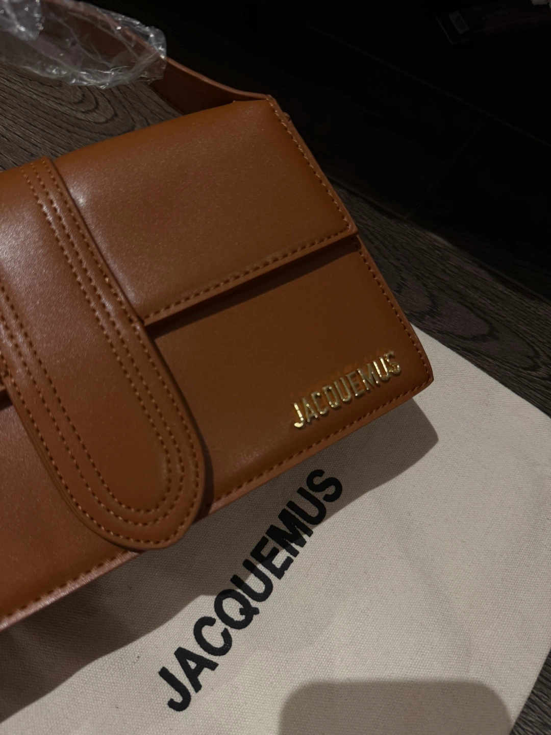 Jacquemus Brown Leather Handbag with Dust Bag - photo 2