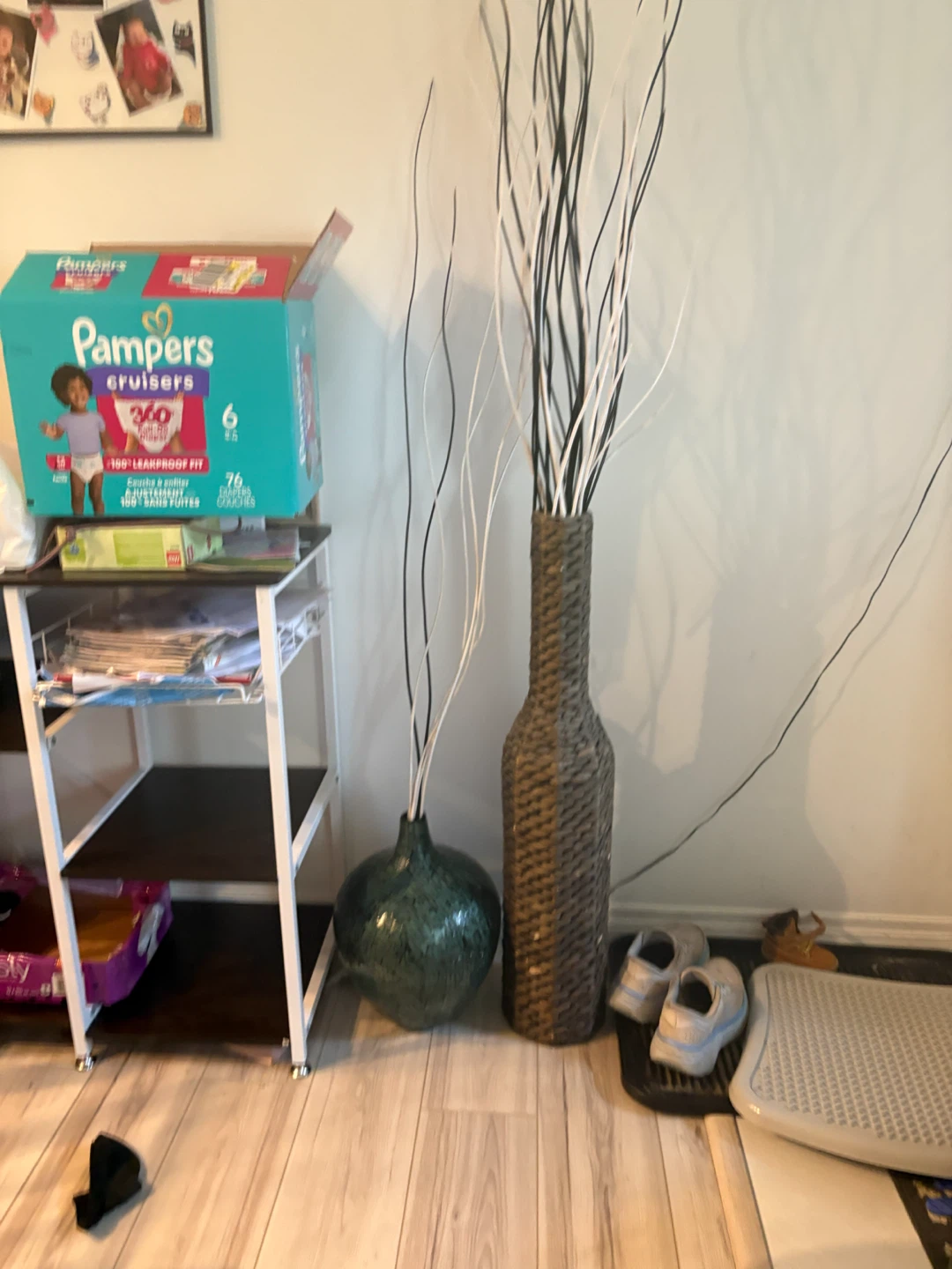 Two Decorative Floor Vases - photo 2