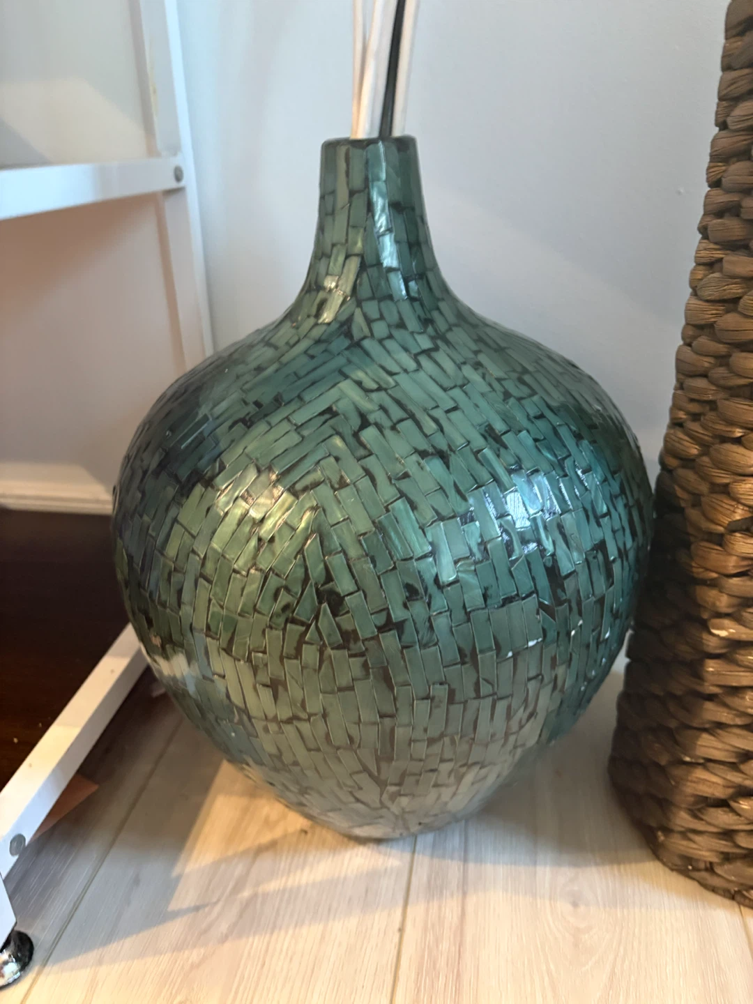 Two Decorative Floor Vases - photo 3
