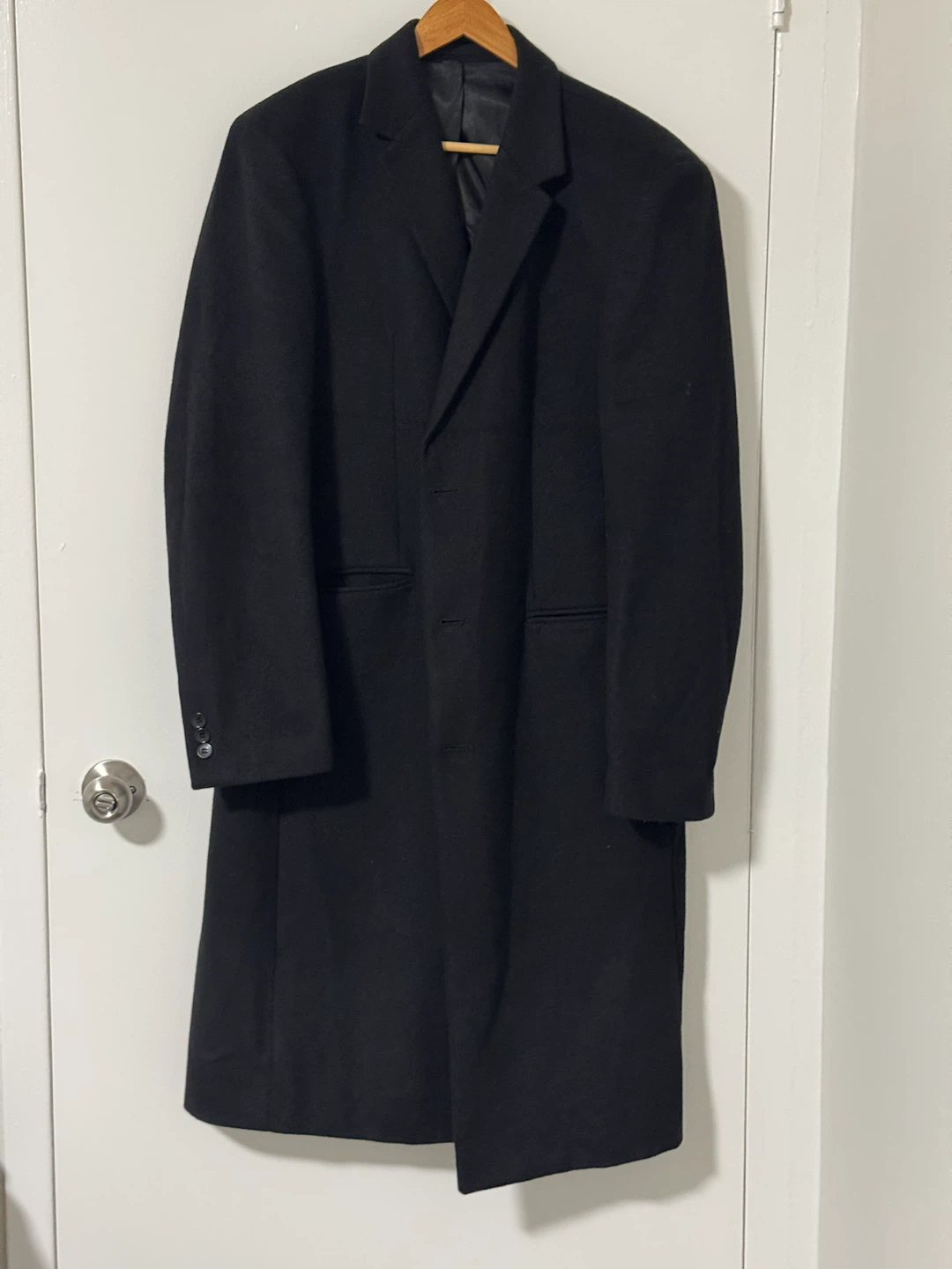 Cashmere and Wool Overcoat – Made in Italy