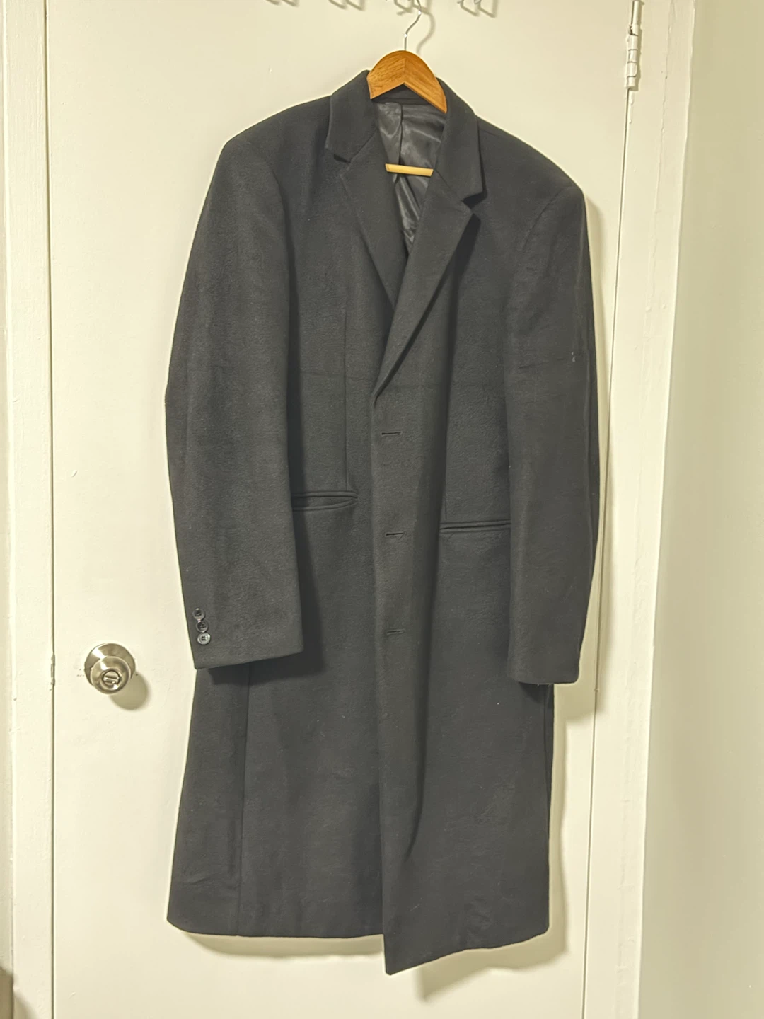 Cashmere and Wool Overcoat – Made in Italy - photo 3