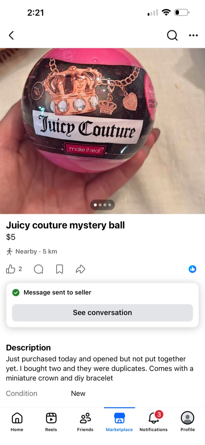 Juicy Couture Mystery Ball DIY Bracelet Kit - photo 5