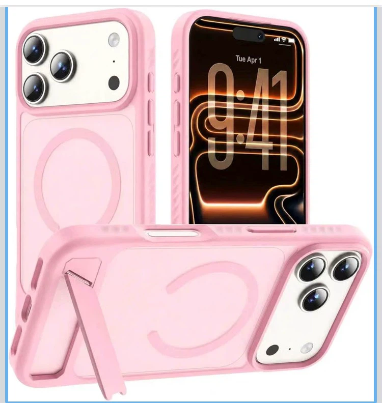 Pink MagSafe Phone Case for iPhone 17 Pro