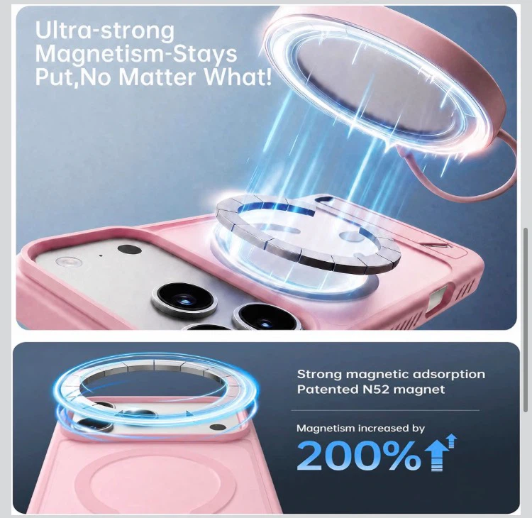 Pink MagSafe Phone Case for iPhone 17 Pro - photo 3
