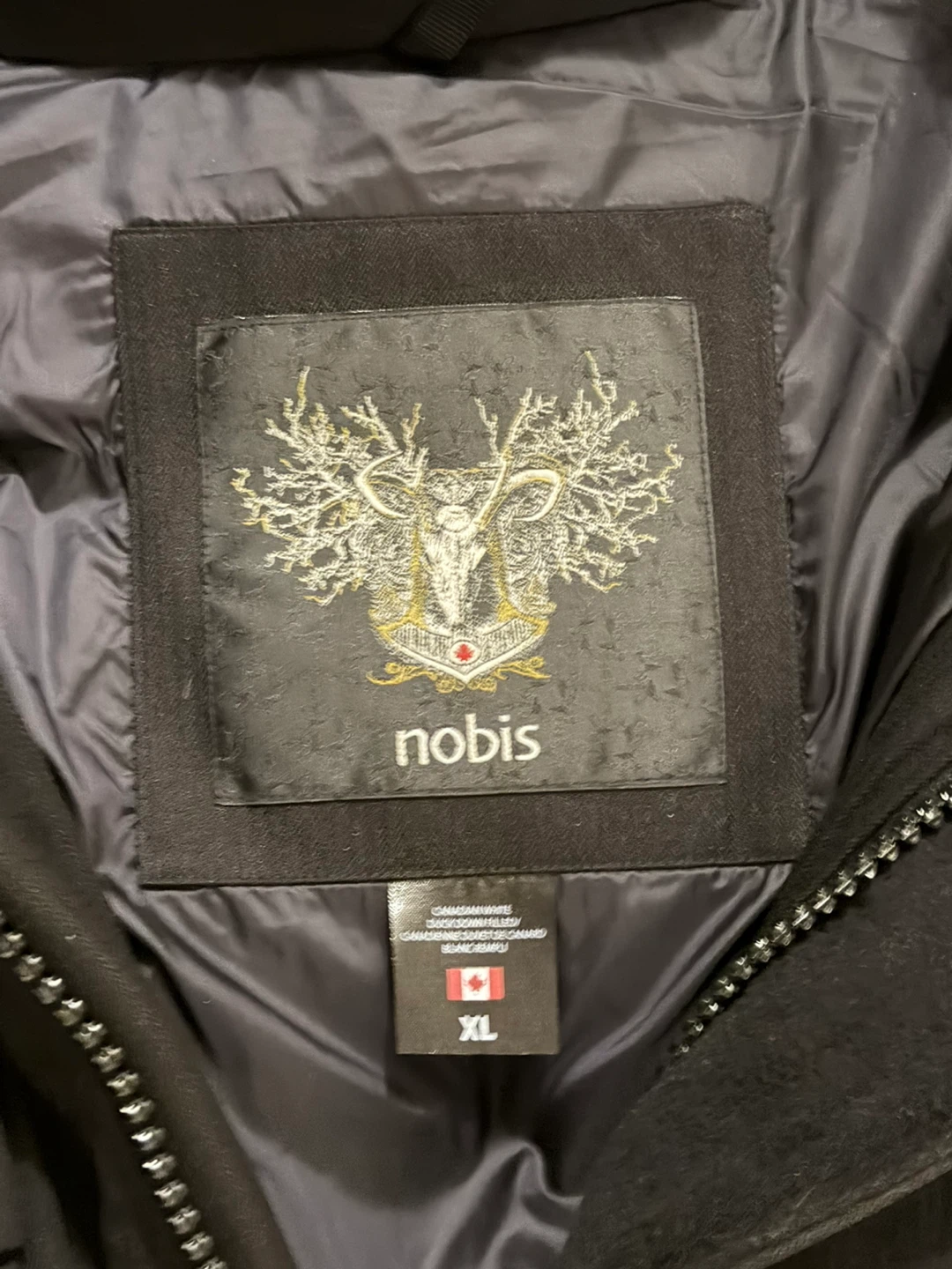 Nobis Barry Men's Parka in black, size XL New condition! - photo 2