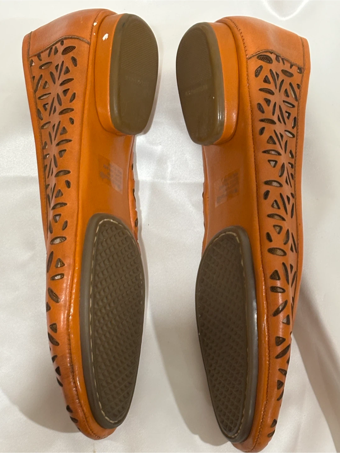 Aerosoles Orange Leather Flats - photo 2