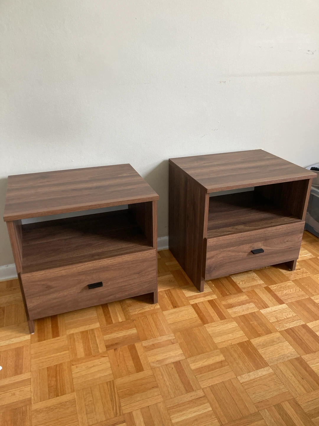 Set of 2 Structube KALI nightstands with Drawer - photo 2