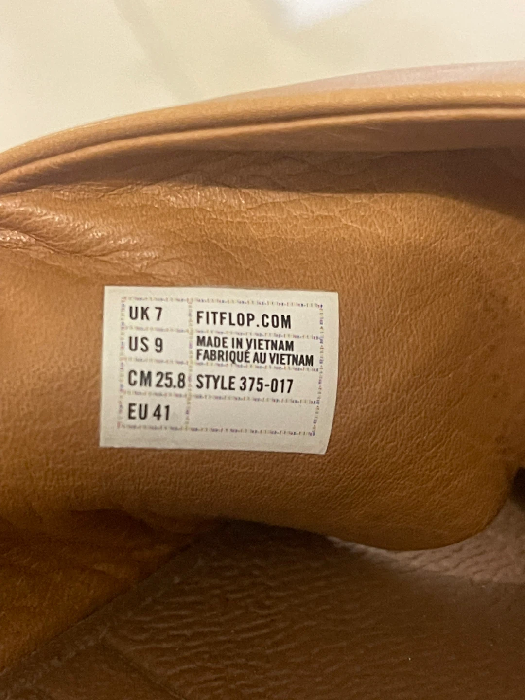 FitFlop Women's Tan Leather Cross-Strap Sandals Cork wedge 2" - photo 5