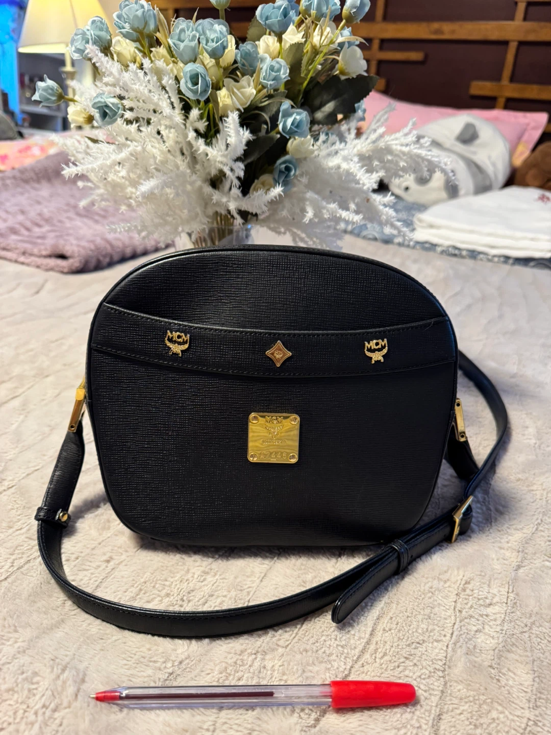 MCM Black Crossbody Bag