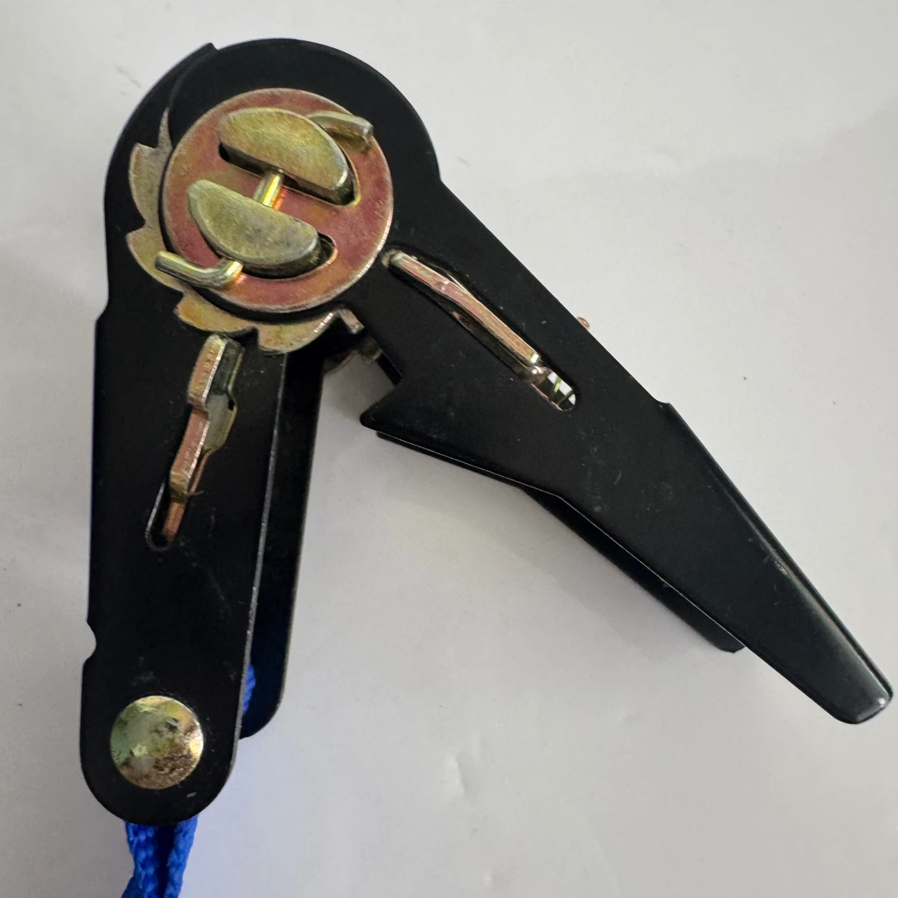 Blue Ratchet Tie Down Straps with S Hooks - photo 2