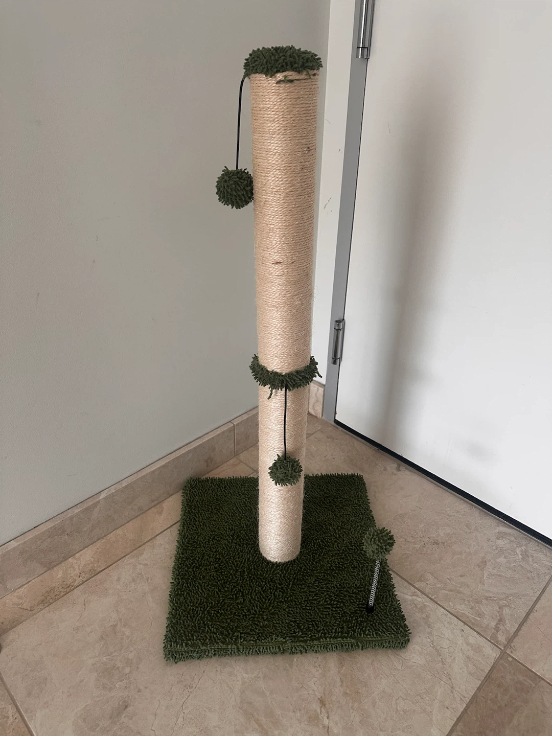 Cat Scratching Post with Toys